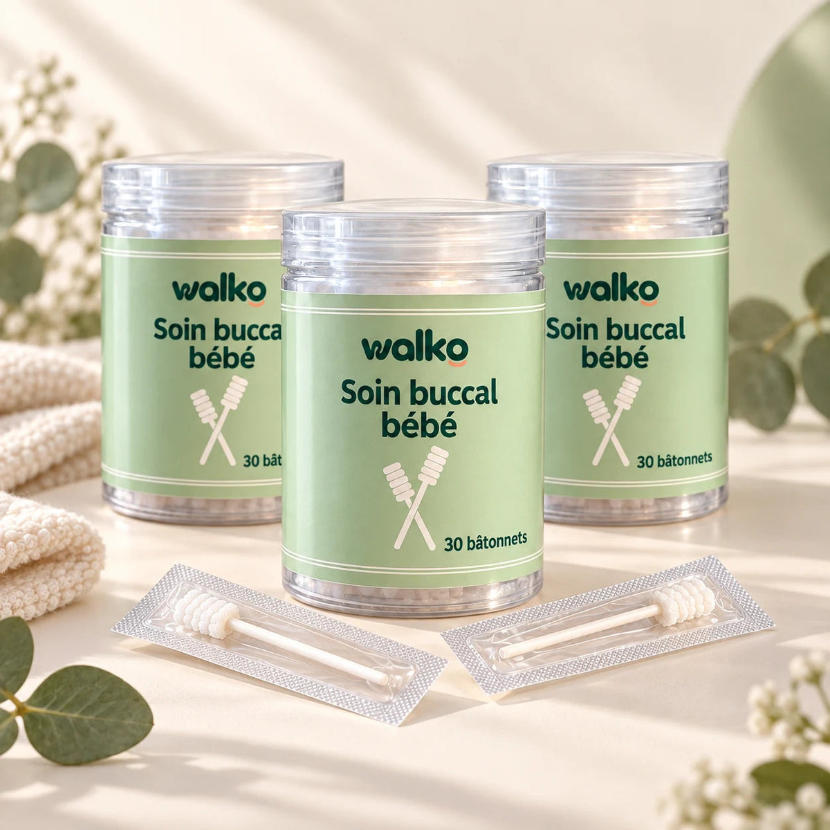 Walko — trio — illustration originale de marque générée par IA