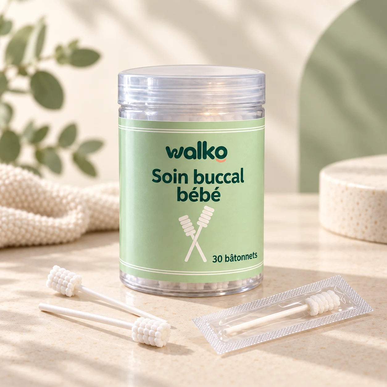 Illustration de marque Walko : un pot de 30 bâtonnets